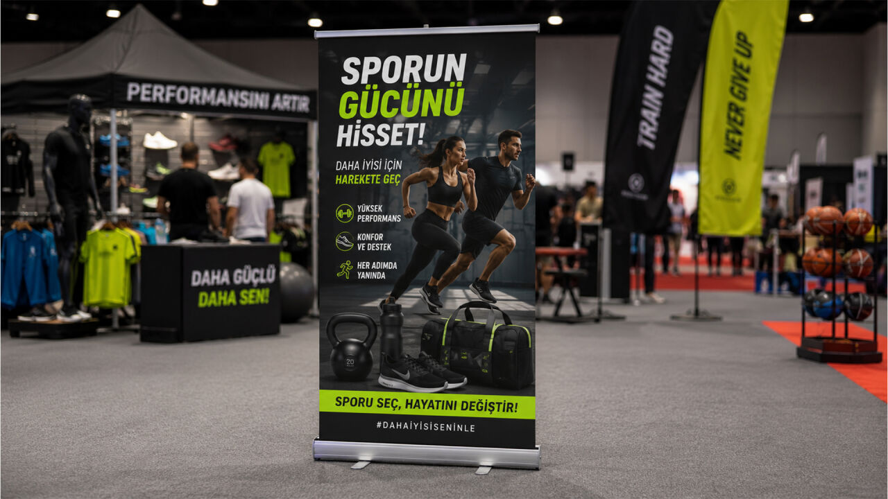 Roll Up Banner Nedir? 120x200 Roll Up Banner ile Markanızı Daha Görünür Hale Getirin