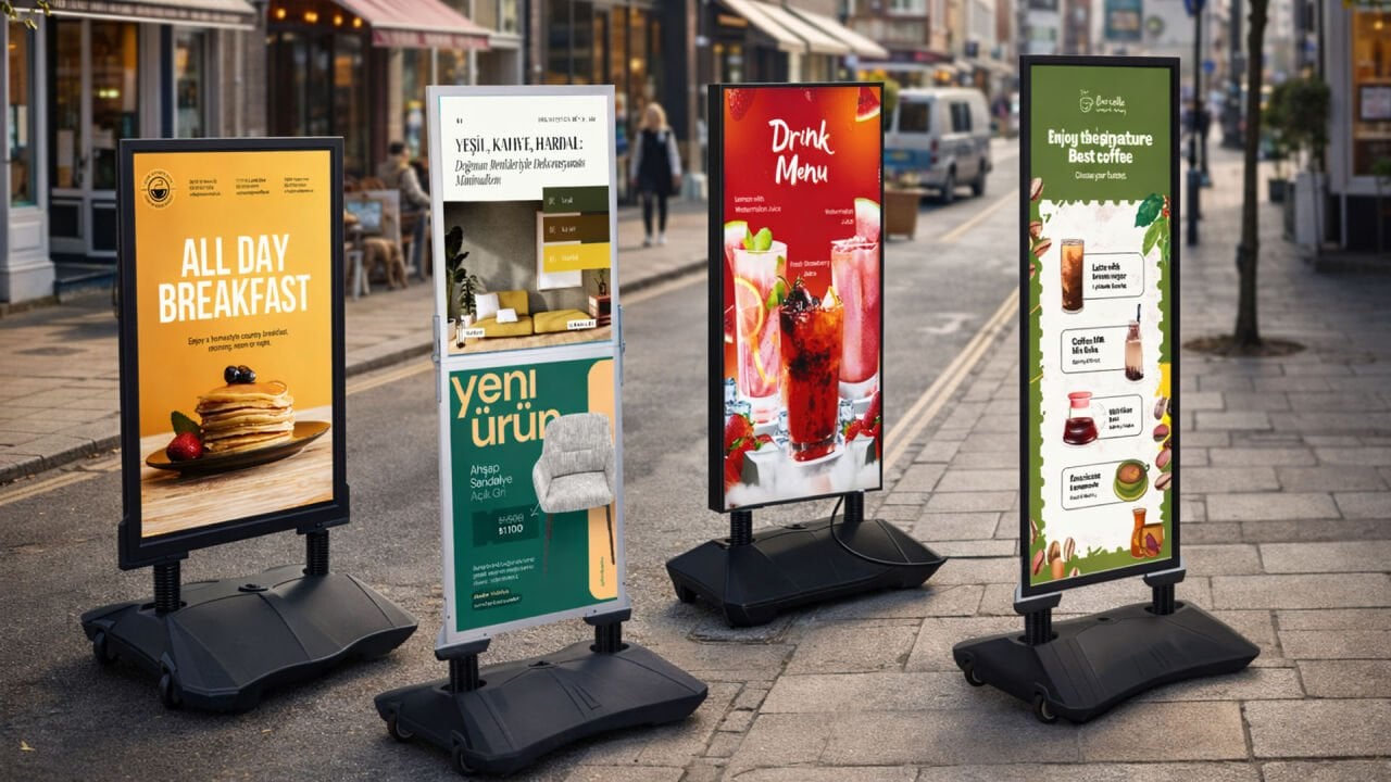 Kaldırım Panolarının Satışa Etkileri: İşletmenizi Öne Çıkaran Güç