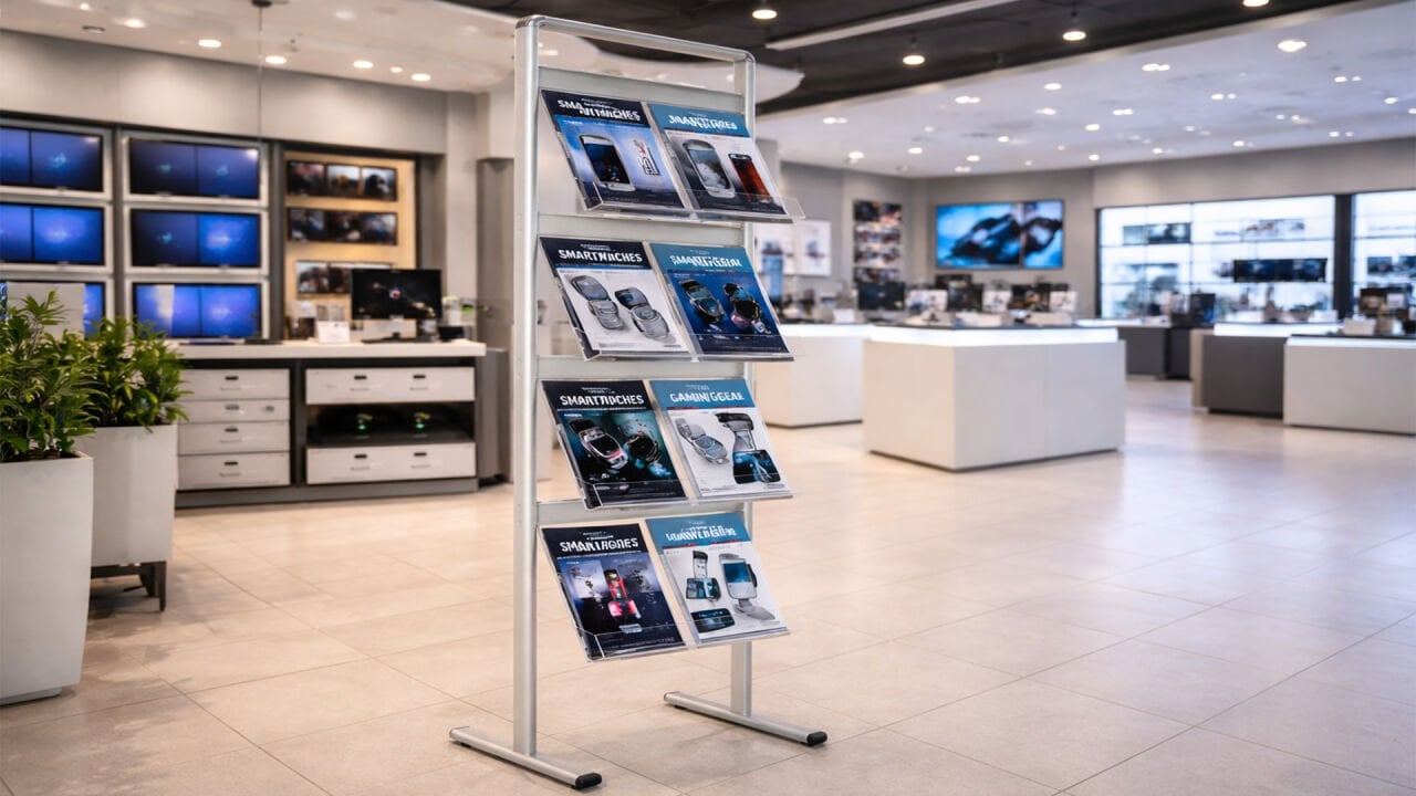 Alüminyum T Ayaklı Broşürlük, İşletmeler İçin Neden Vazgeçilmez?