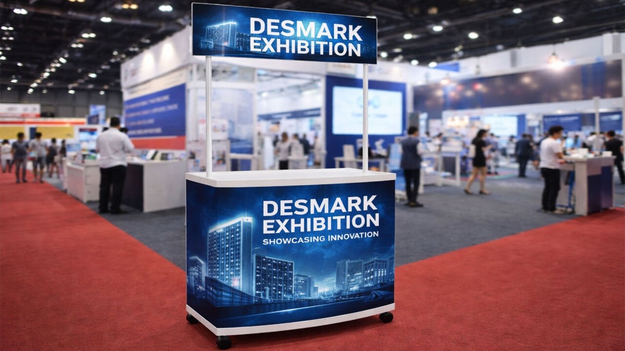 Taşınabilir Plastik Kare Tanıtım Standı: Fuar Standı ve Promosyon Standı 