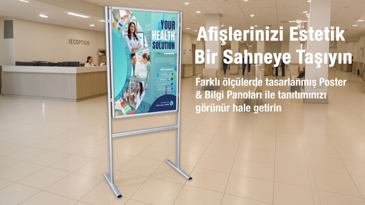 Ayaklı Afiş Panosu