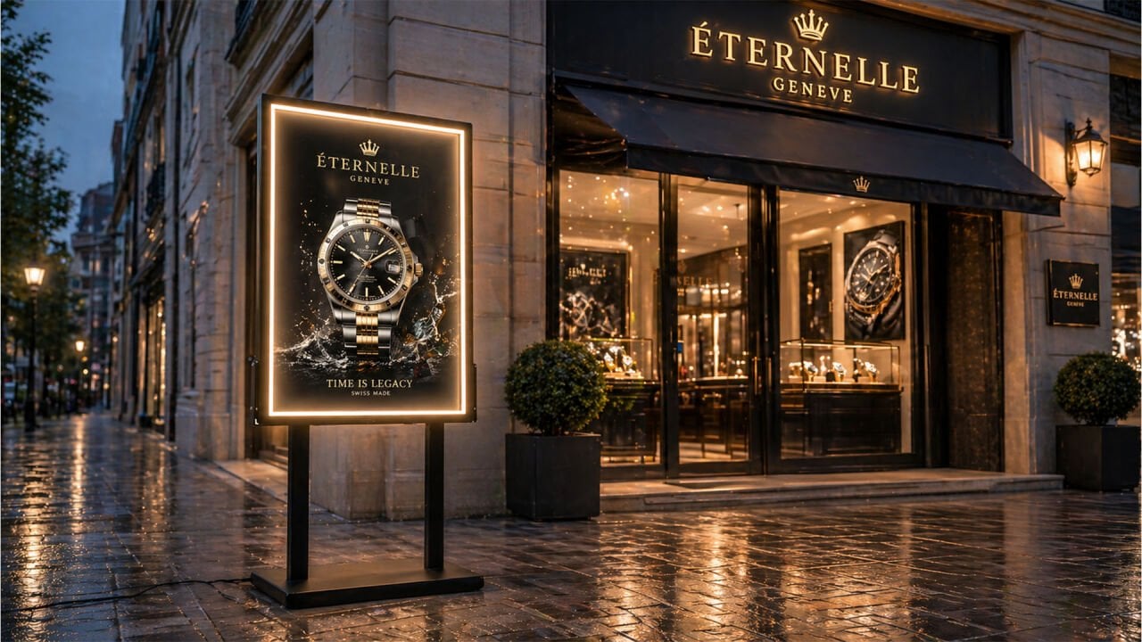 Işıklı Sac Tabanlı Reklam ve Poster Panosu Nedir? İşletmeler İçin Neden Vazgeçilmez?