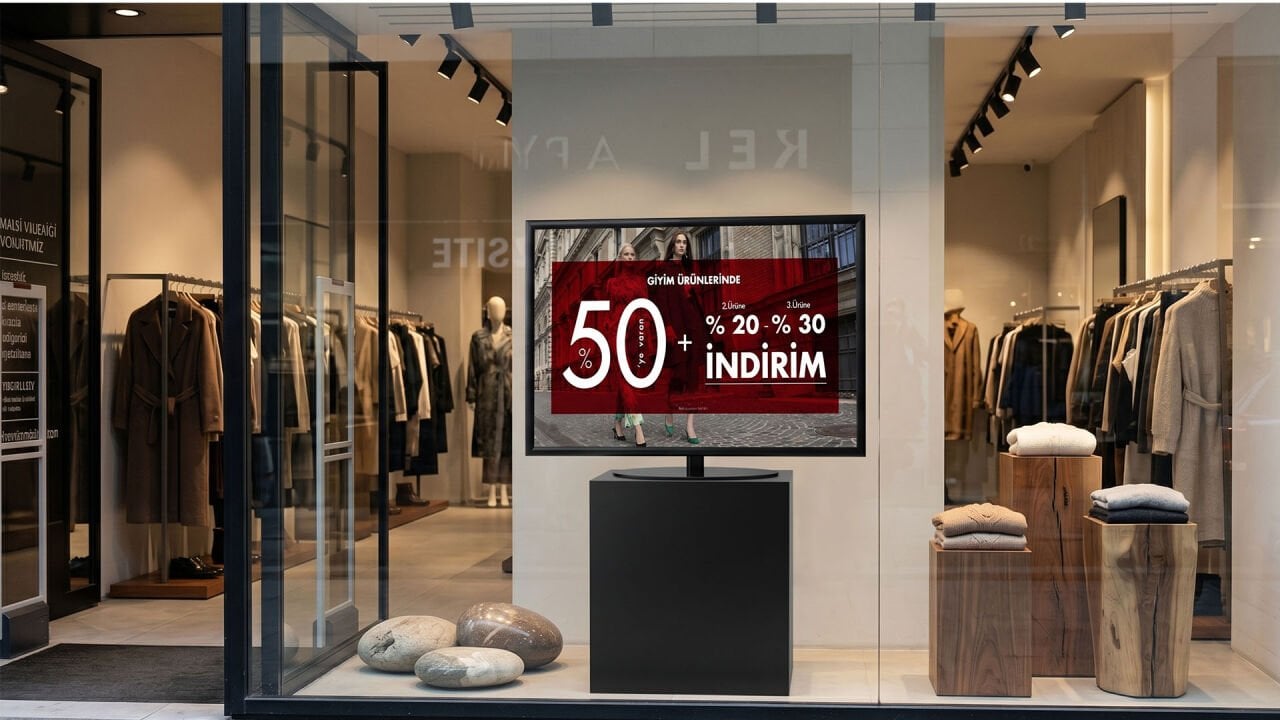 Siyah Renk Visual Panel Reklam ve Afiş Panosu Nedir?