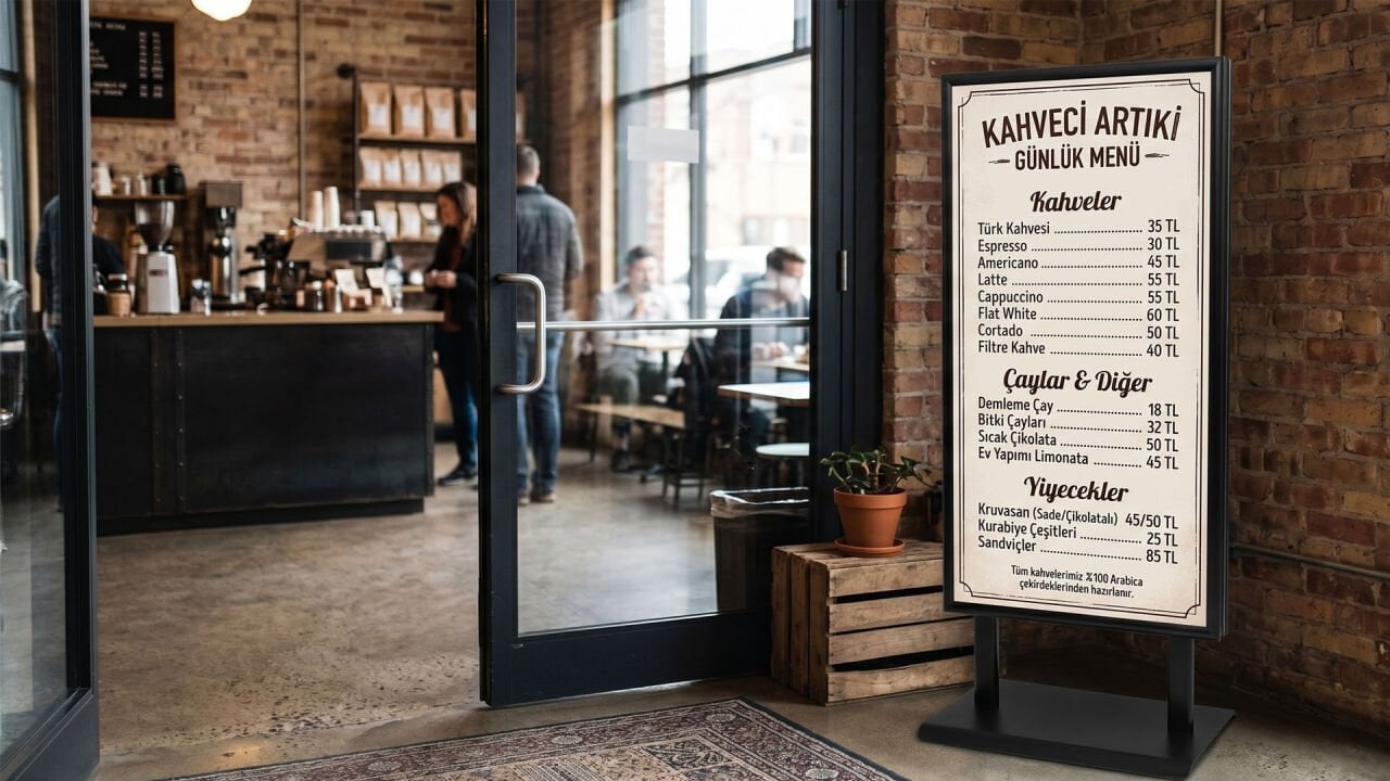 ELEGANTE Çift Taraflı Reklam ve Poster Panosu Nedir?