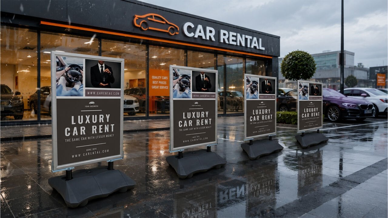 Helezon Su Tanklı Reklam ve Kaldırım Panosu Nedir? Dış Mekân Reklamcılığında Güçlü ve Dayanıklı Çözüm