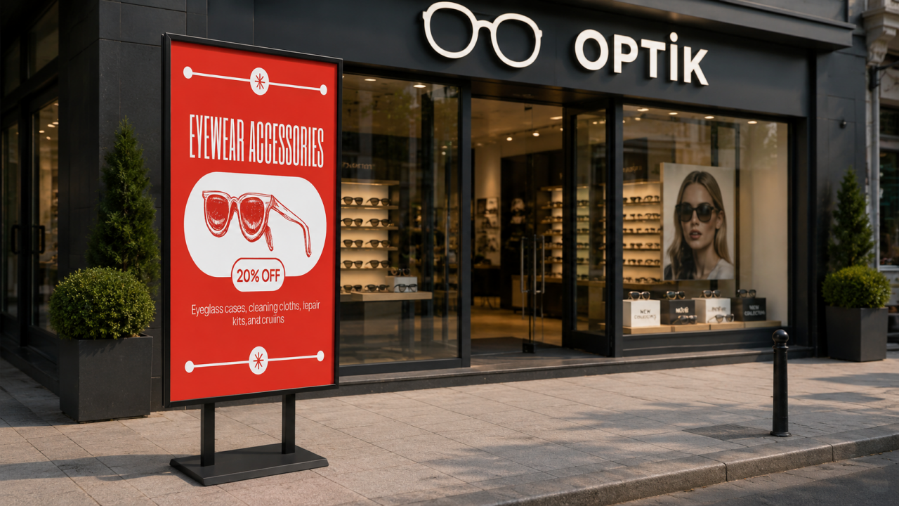 Huge XL Çift Taraflı Reklam Poster Panosu ile Markanızı Daha Fazla Kişiye Ulaştırın