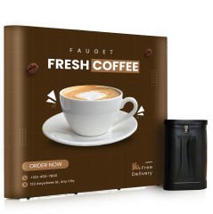 Pop-Up Örümcek Stand 3x3 Panel Düz – Taşınabilir Fuar ve Tanıtım Standı