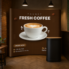 Pop-Up Örümcek Stand 3x3 Panel Düz – Taşınabilir Fuar ve Tanıtım Standı