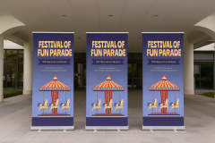 Roll Up Banner Reklam Standı 85x200 Alüminyum Fuar Standı