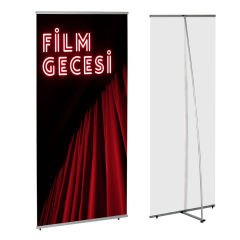 Quick Banner 100×200 cm – Taşınabilir Reklam ve Tanıtım Standı