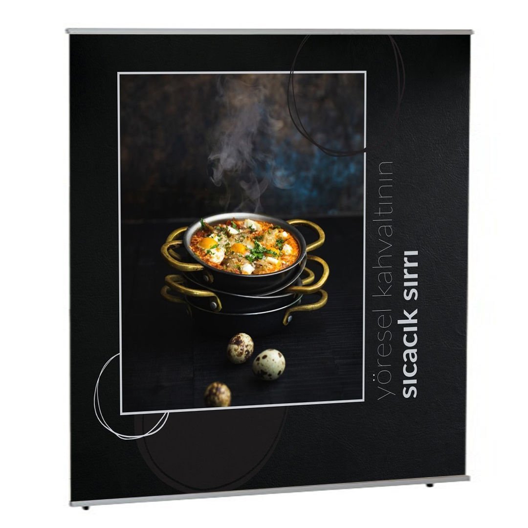Quick Banner 200×200 cm – Taşınabilir Reklam ve Tanıtım Standı