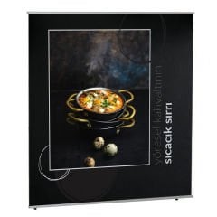 Quick Banner 200×200 cm – Taşınabilir Reklam ve Tanıtım Standı