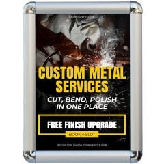 25mm Rondo Köşe Alüminyum Çerçeve Aç-Kapa Çerçeve