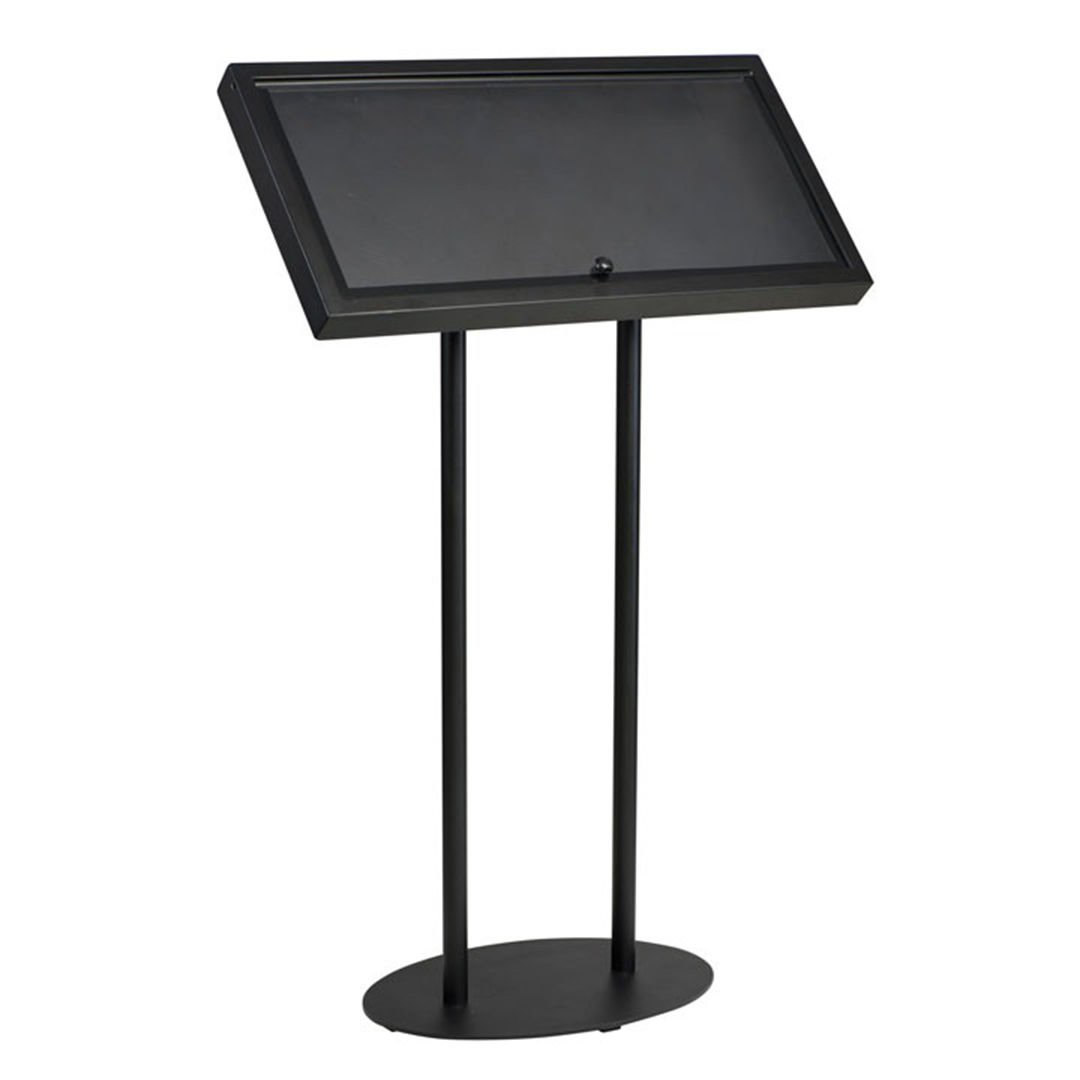 3xA4 Manyetik Restoran Panosu Siyah Renk