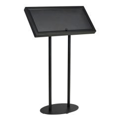 3xA4 Manyetik Restoran Panosu Siyah Renk