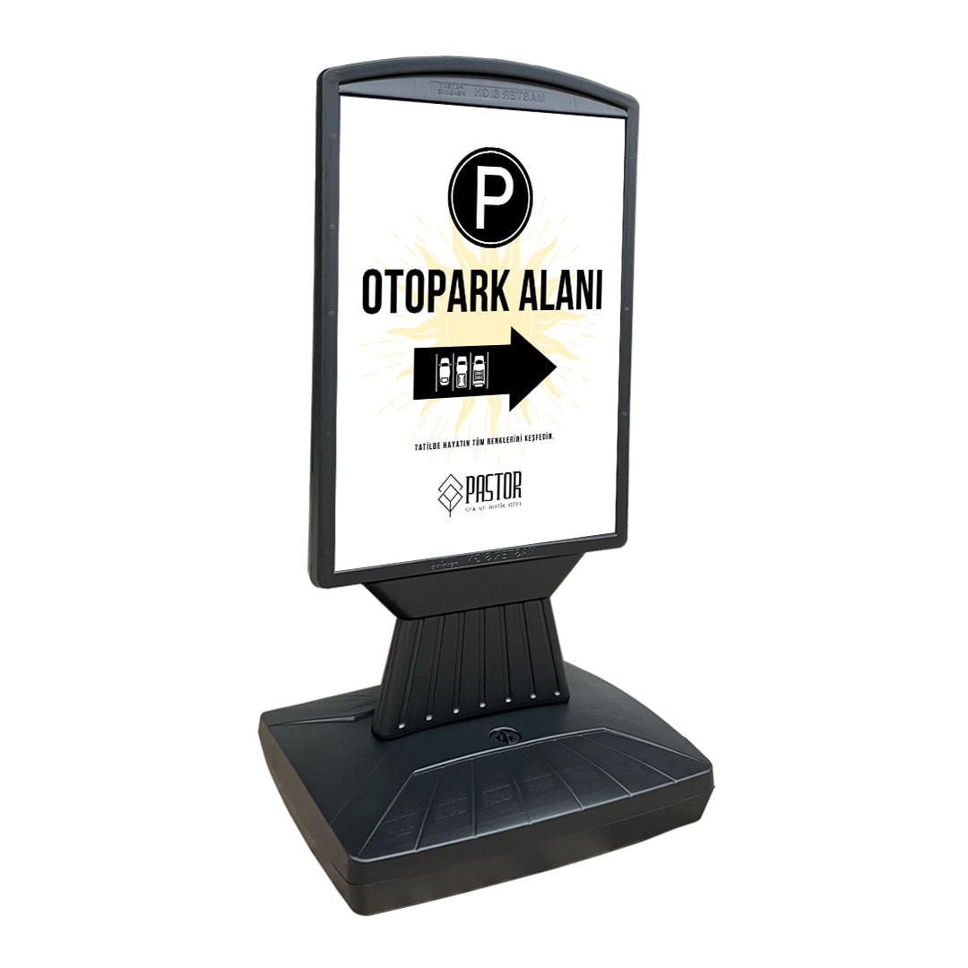 WindStop Su Tabanlı Reklam Panosu Mastersign Pano