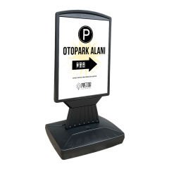 WindStop Su Tabanlı Reklam Panosu Mastersign Pano