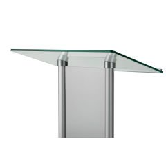 GlassPodium Alüminyum Sunum ve Konferans Kürsüsü