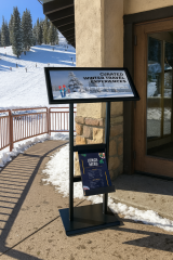 Vista Menü ve Poster Panosu - Restoran ve Cafe Panosu