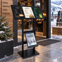Vista Menü ve Poster Panosu - Restoran ve Cafe Panosu