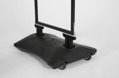 58x155 Siyah Renk Helezon Su Tanklı Slim Yaylı Pano Tek Bölmeli Slim Windpro