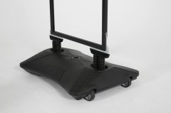 58x155 Siyah Renk Helezon Su Tanklı Slim Yaylı Pano Tek Bölmeli Slim Windpro