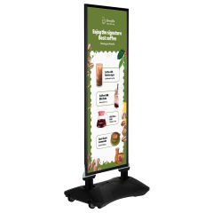 58x155 Siyah Renk Helezon Su Tanklı Slim Yaylı Pano Tek Bölmeli Slim Windpro