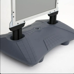 58x155 Gri Renk Helezon Su Tanklı Slim Yaylı Pano Tek Bölmeli Slim Windpro