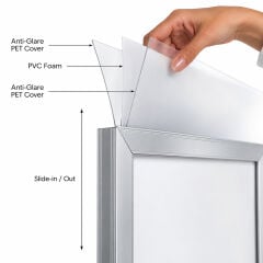 58x155 Gri Renk Helezon Su Tanklı Slim Yaylı Pano Tek Bölmeli Slim Windpro