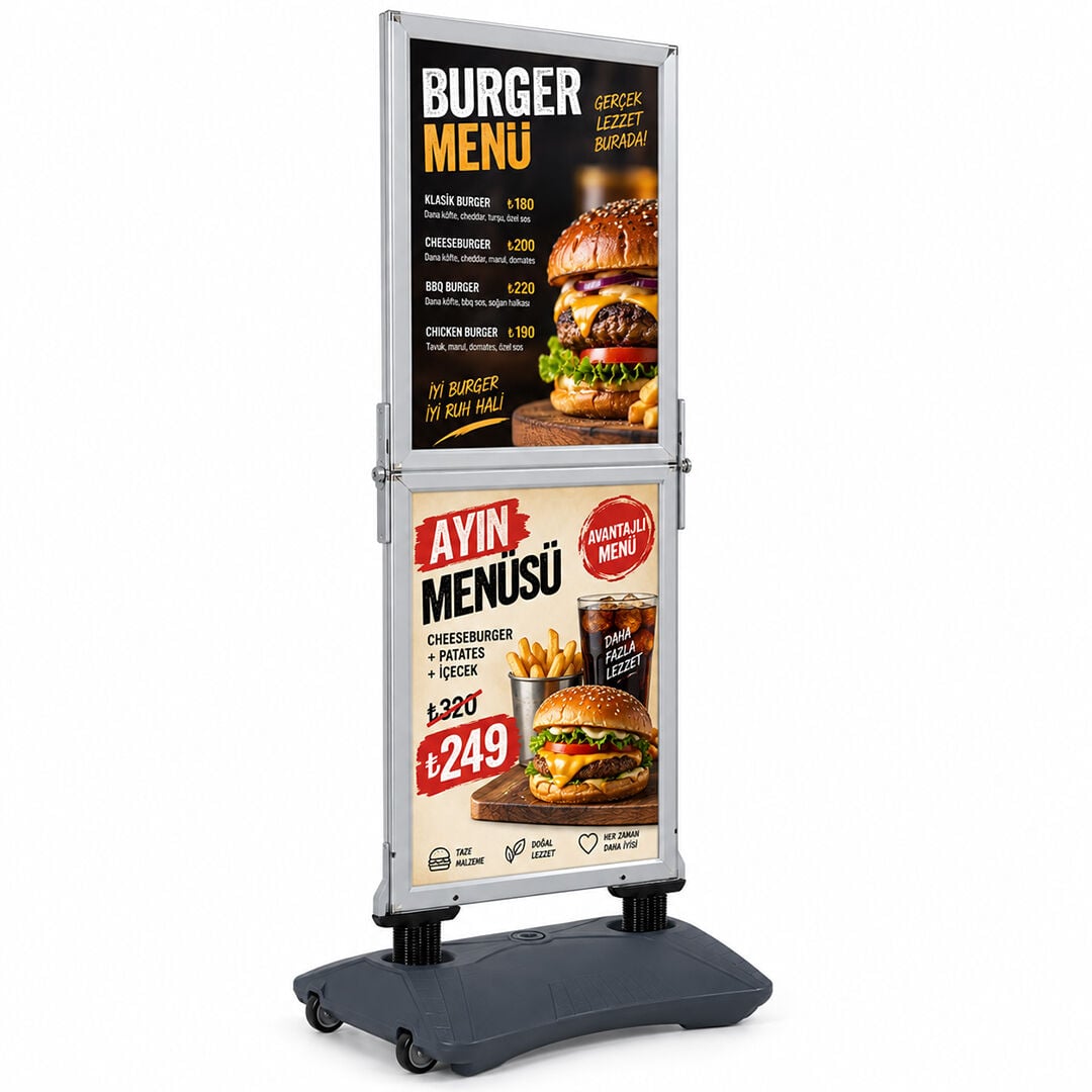 2x55x70 Gri Renk Helezon Su Tanklı Slim Yaylı Pano Çift Katlı Slim Windpro