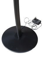 Curved Led Işıklı Siyah Renk Reklam ve Menü Panosu