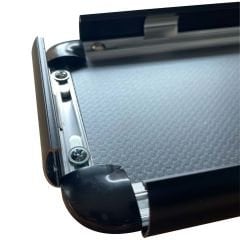 25mm Rondo Siyah Alüminyum Kapı İsimliği