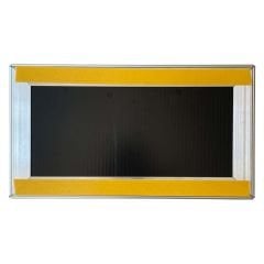 25mm Gönye Eloksal Gri Alüminyum Kapı İsimliği