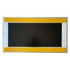 25mm Gönye Eloksal Gri Alüminyum Kapı İsimliği