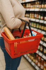 22 Lt Plastik Alışveriş Sepeti - El Market Sepeti