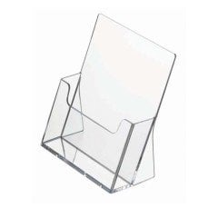 Masaüstü Şeffaf Broşürlük - Akrilik Broşür Standı