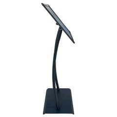 Çift Ayaklı Ojigi (Eğimli) Reklam ve Menü Panosu Siyah Renk