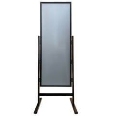 Siyah Renk Slim Maki Pano Ayaklı Reklam ve Poster Pano