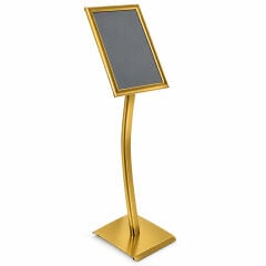 Ojigi (Eğimli) Tek Ayaklı Reklam ve Menü Panosu Gold