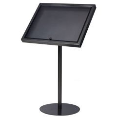 4xA4 Manyetik Restoran Panosu Siyah Renk