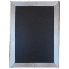 25 mm Beyaz Renk Alüminyum Poster Çerçeve Gönye Köşe