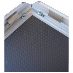 25 mm Beyaz Renk Alüminyum Poster Çerçeve Gönye Köşe