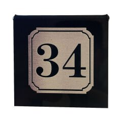 6x6 cm Pleksi Masa Numaratörü - Masa numarası 10 lu Seri