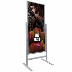 Eloksal Slim Maki Pano Ayaklı Reklam ve Poster Pano