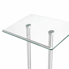GlassPodium II Alüminyum Sunum ve Konferans Kürsüsü