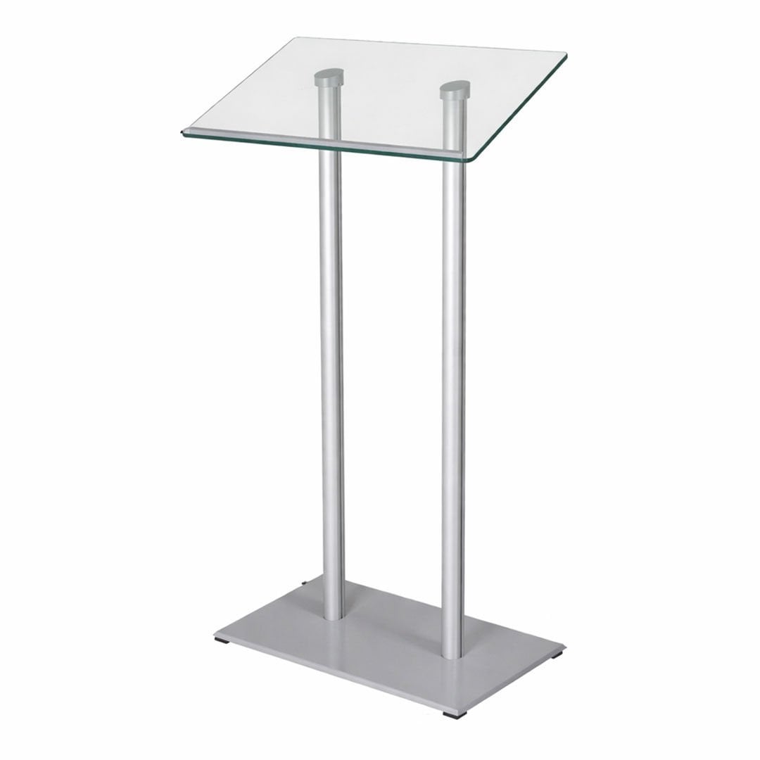 GlassPodium II Alüminyum Sunum ve Konferans Kürsüsü