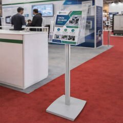 ProLine Broşür Standı 3 Katlı Ayaklı Broşür Standı