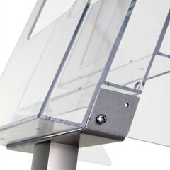 ProLine Broşür Standı 3 Katlı Ayaklı Broşür Standı