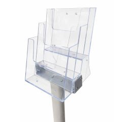 ProLine Broşür Standı 3 Katlı Ayaklı Broşür Standı