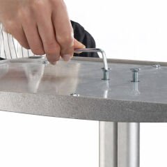 Multi Dekoratif Broşür Standı - Ayaklı Broşür Standı